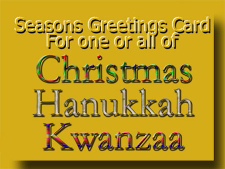 Holiday card