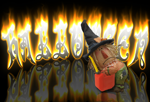 Pyromaniac witch