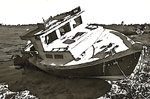 Black & White Boat