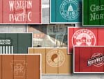 Railroad logos