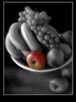 Black & White Fruit